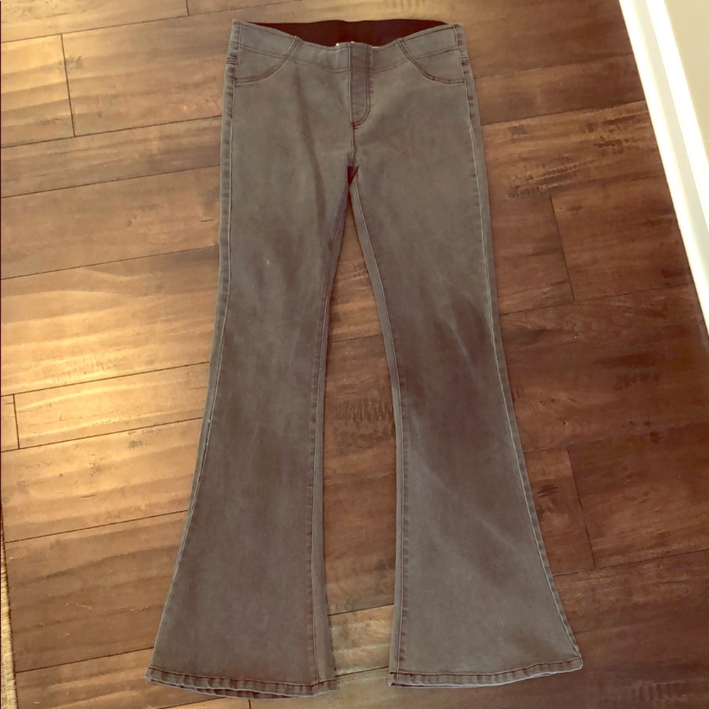 Grey Boutique stretchy flare jeans